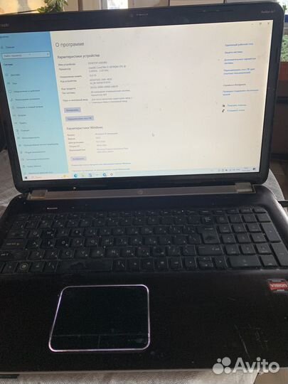 Ноутбук hp 12gb, core i7