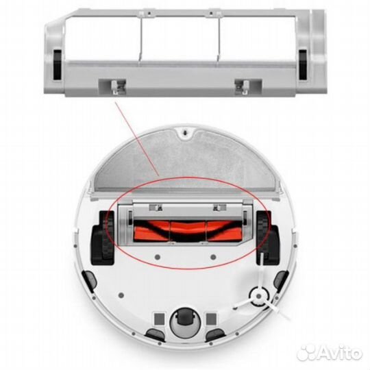 Крышка д/основной щетки пылесоса Mi Robot Vacuum-M