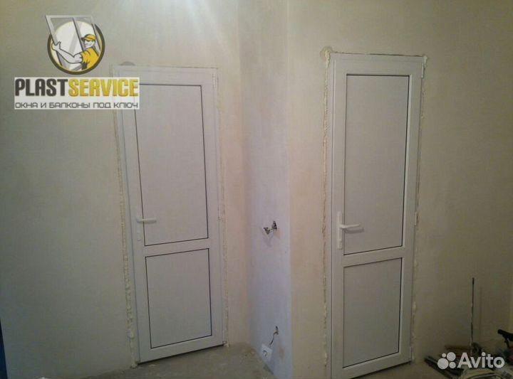 Дверь пластиковая с гарантией