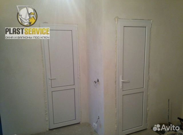 Дверь пластиковая с гарантией