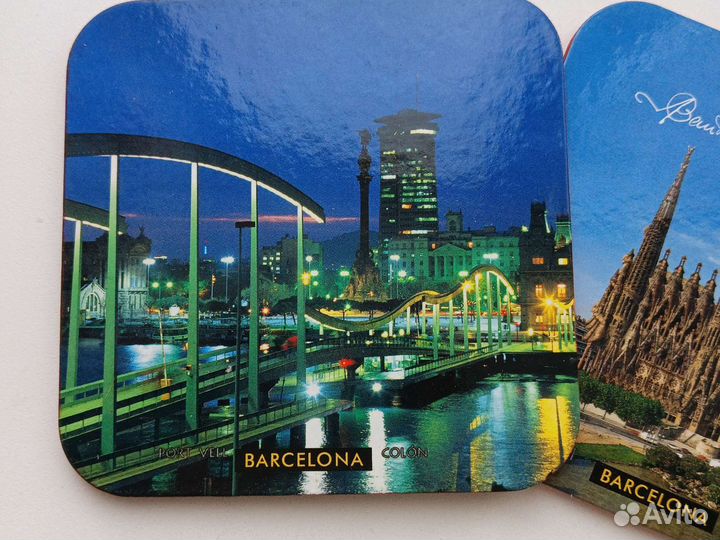 Подставка под стаканы Барселона