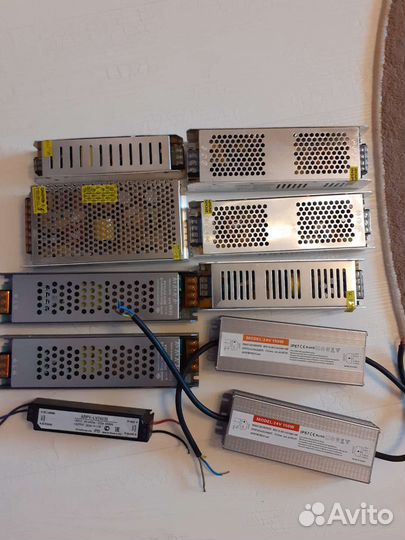 Драйверы (блоки питания) закрытые, открытые б/у