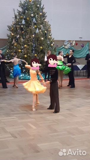 Платье для спортивно бальных танцев