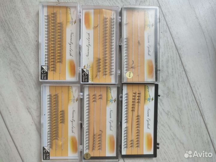 Ресницы пучки nesura