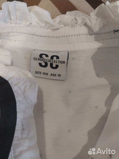 Блузка в школу 140