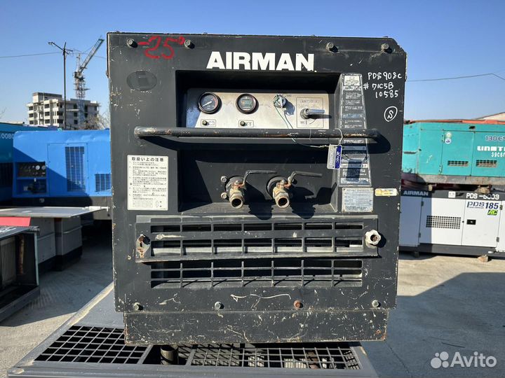 Компрессор Airman PDS90S-0585 С осушителем