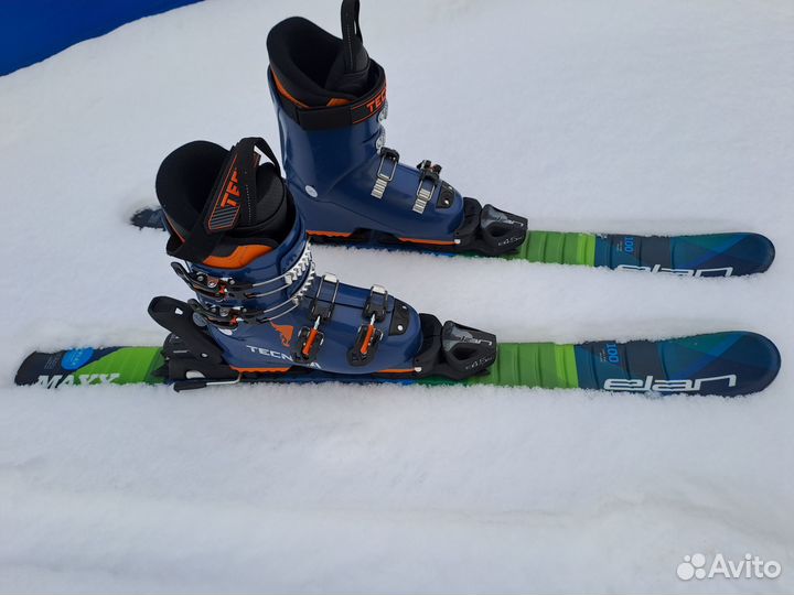 Горные лыжи с ботинками