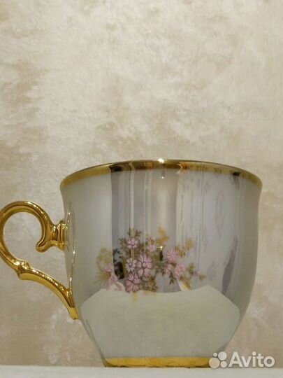 Чашки с блюдцем 6 штук Словакия