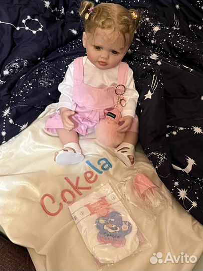 Кукла реборн 55cm Cokela