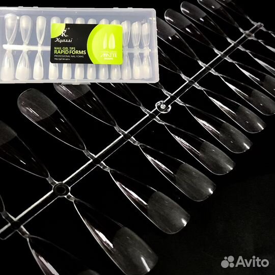 Гелиевые типсы в ассортименте