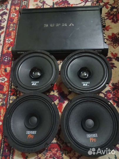 Усилитель и колонки