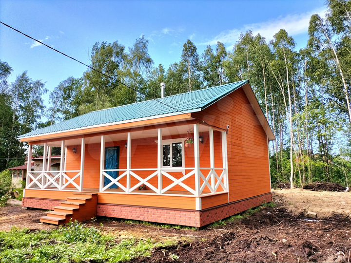 Дом 98 м² на участке 10 сот.