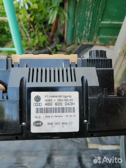 Блок климата audi а6с5 дорест