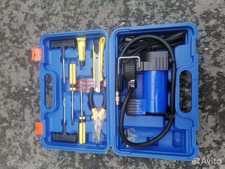 Автомобильный насос компрессор