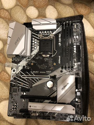 Материнская плата Asrock Z490 pro4 купить в Подольске | Электроника | Авито