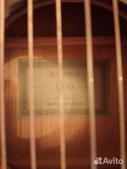 Новая гитара yamaha c40