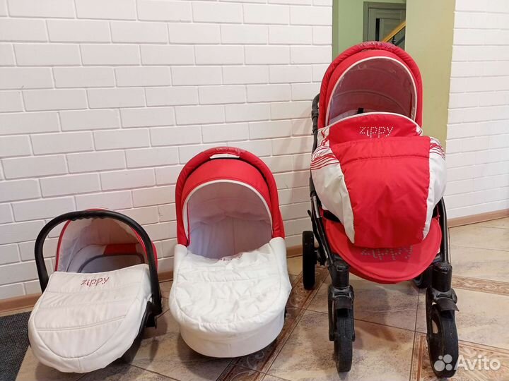 Коляска Tutis Zippy New Wave 3в1
