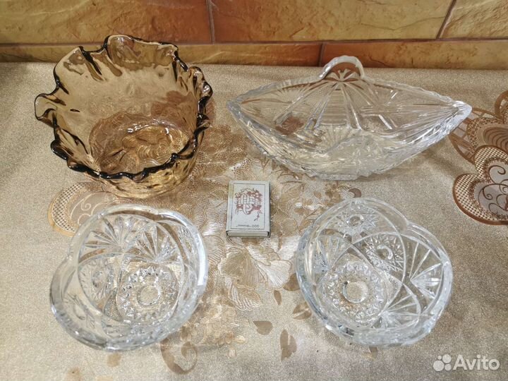 Хрустальные изделия времен СССР