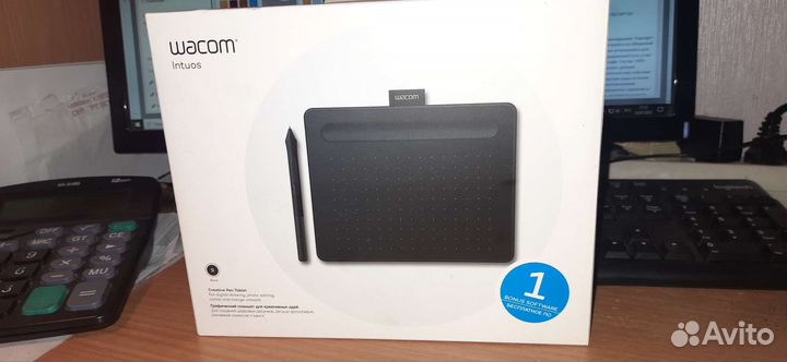 Графический планшет wacom Intuos S Black (CTL-4100