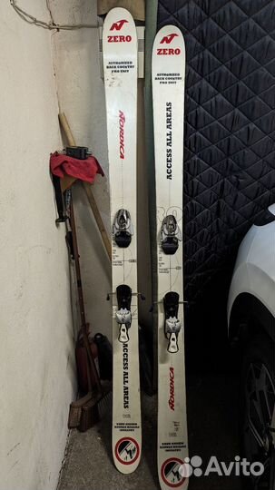 Горные лыжи фрирайд, фристайл, твин тип 184