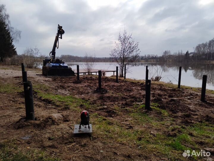 Винтовая свая 108