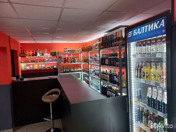 Круглосуточный маркет бар, алкомаркет 24