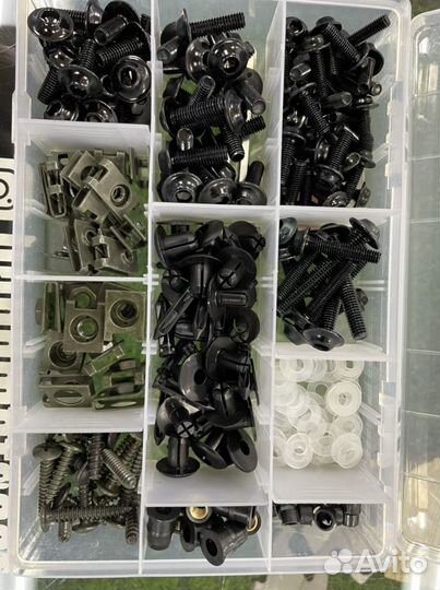 Комплект крепления болты пластика для мотоцикла