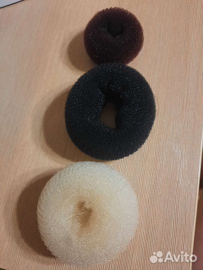 Заколка бублик валик для пучка