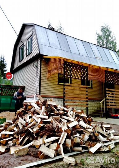 Дрова с доставкой Березовые в укладку