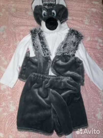 Новогодний костюм волка(продам)