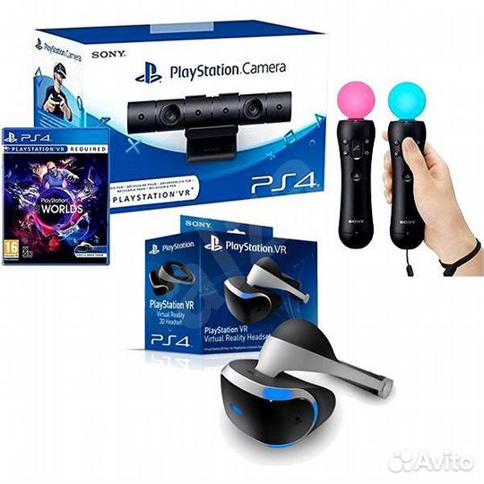 PlayStation VR + 2 Move + Aim