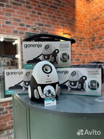 Новый Пылесос gorenje с мешком для пыли (ТЦ)