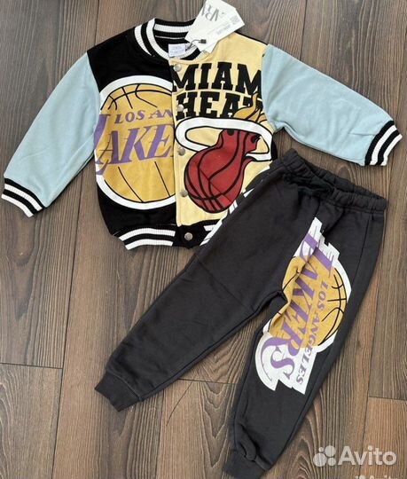 Костюм для мальчика новый NBA Lakers Chicago Bulls