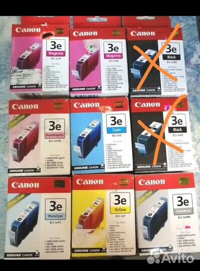 Картридж Canon, HP, Epson