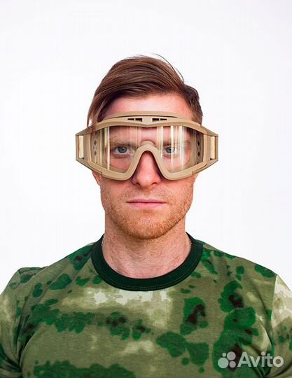 Очки противоосколочные, тактические очки