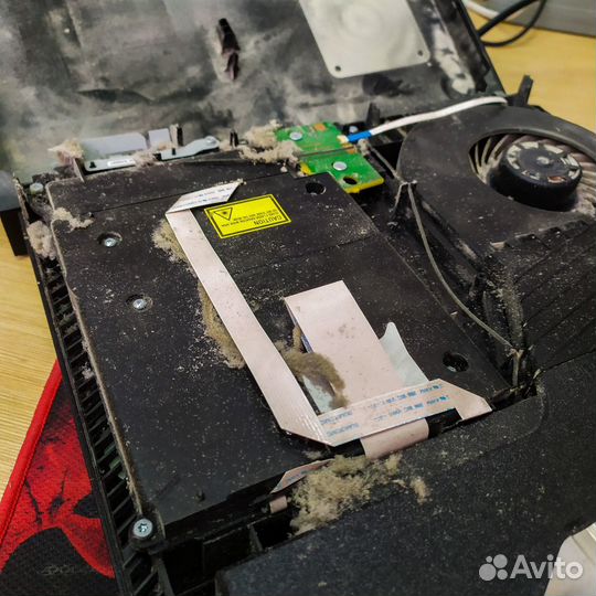 Чистка и ремонт PS4