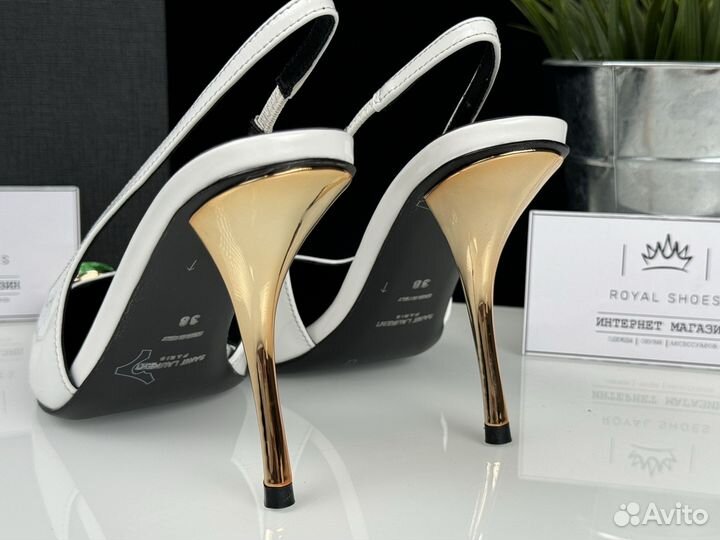 Туфли женские Saint Laurent Slingback