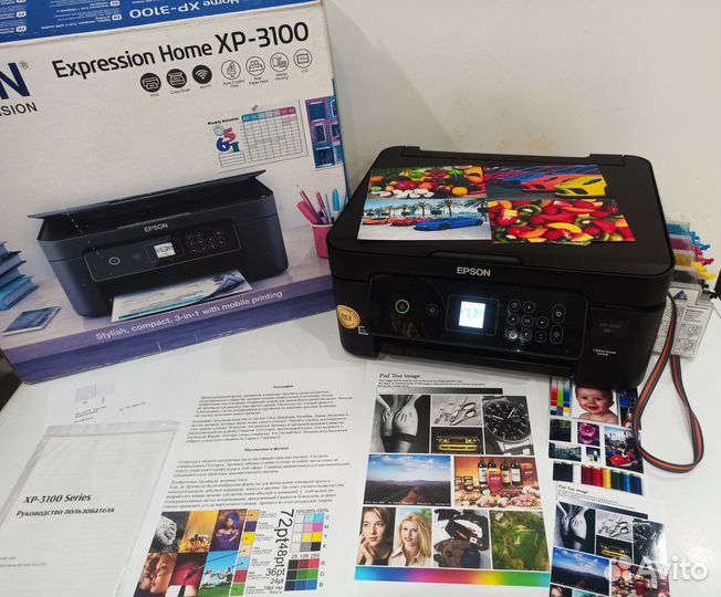 Мфу Epson L222 с снпч