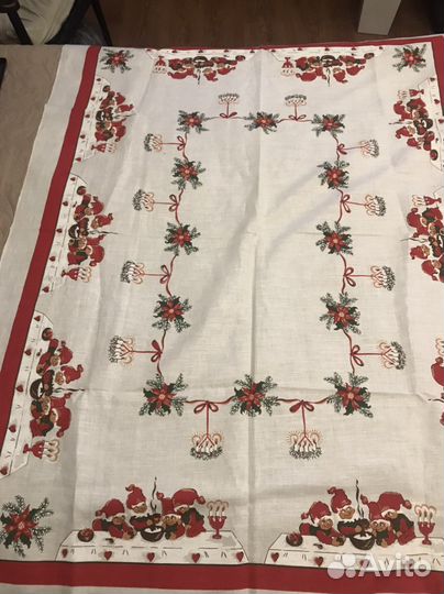 Скатерти СССР винтаж