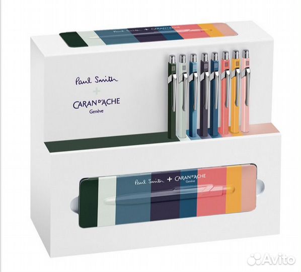 Шариковая ручка Caran dAche Office 849 Paul Smith