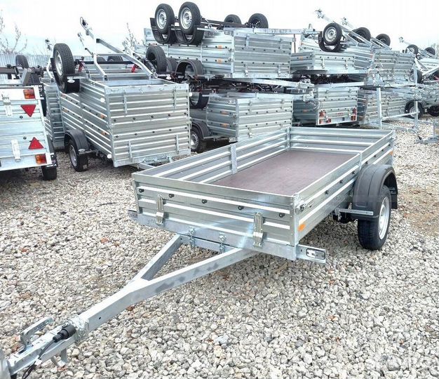 Прицеп дачный завода мзса 2,5*1,24м. Рассрочка