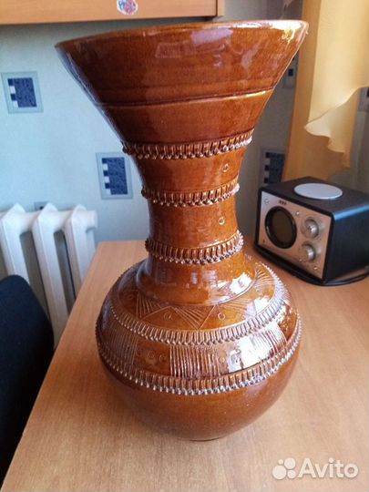 Ваза напольная керамическая