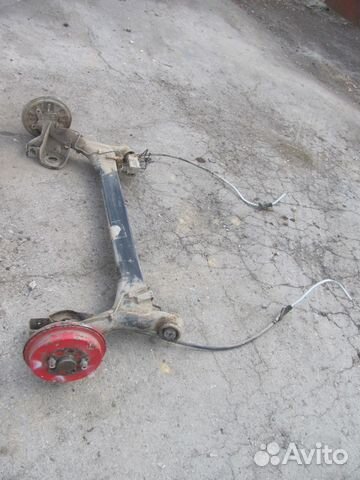 Задняя балка Шкода Фабия 1 Skoda Fabia 1