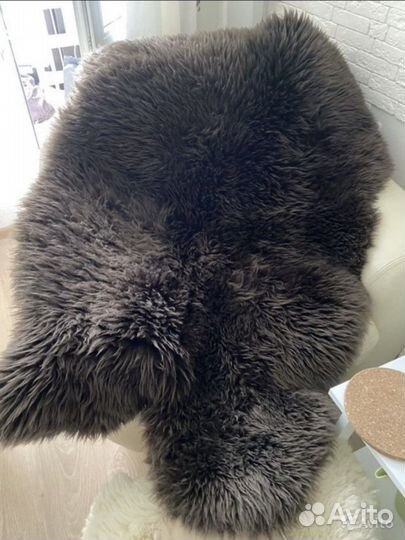 Шкура овчина ковер икеа натуральный