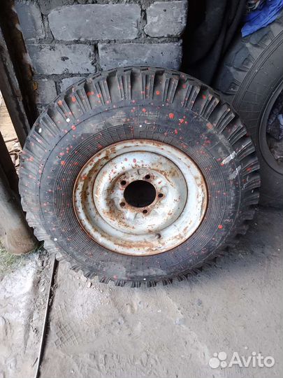 Колесо в сборе на УАЗ