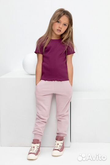 Брюки с начёсом Crockid для девочки