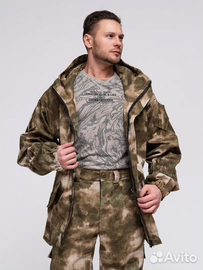 Оптом Костюм Горка 5 inruska Light мох