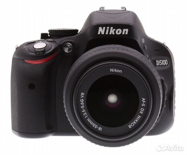 Nikon D5100 16.2MP зеркалка Kit AF-S VR 18-55