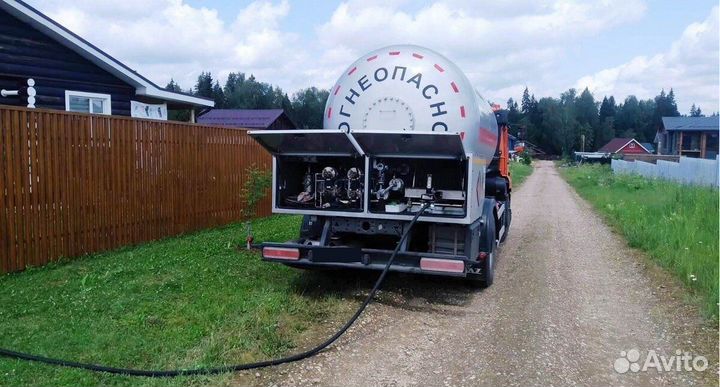 Заправка газгольдера