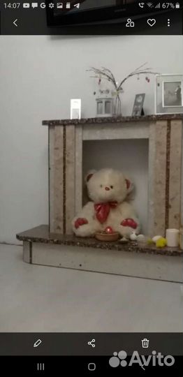 Камин камень